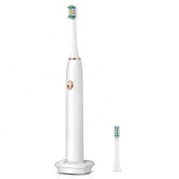 silicone electric toothbrush Brush heads are included as will as a  protective  travel case from factory directly